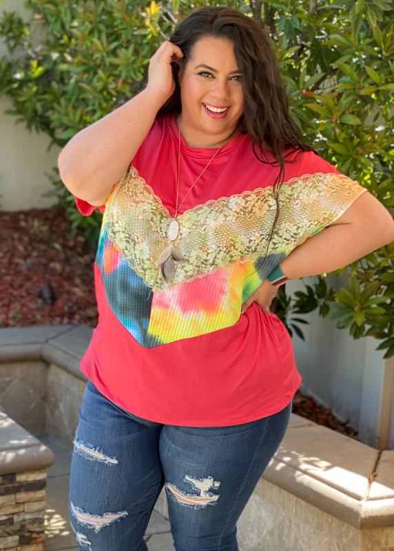 Against All Odds Chevron Tunic