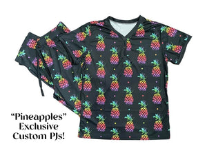 Custom Short Sleeve Pajama Set