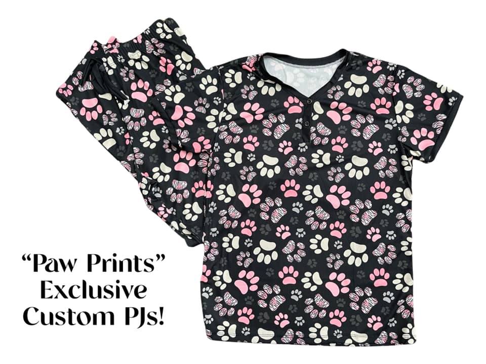 Custom Short Sleeve Pajama Set