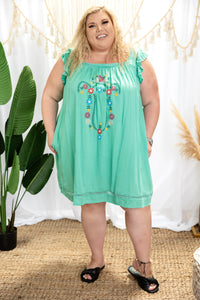 Embroidered With Love - Dress