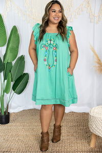 Embroidered With Love - Dress
