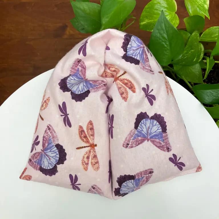 Butterfly/ Dragonfly Lavender Neck Wrap