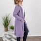 Colbie Cardigan in Heather Purple