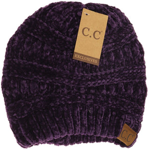 Solid Classic Chenille Beanie