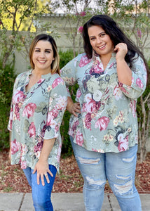 Picture Perfect 3/4 Sleeve Tunic