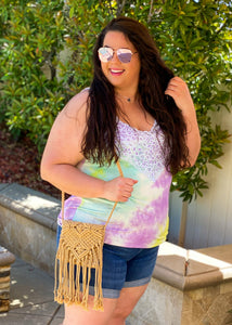 Summer Lovin' Wide Lace Tank