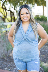 Heavenly Wrapped Top