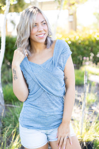 Heavenly Wrapped Top