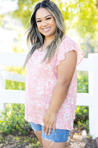 Paradise Sunsets Flutter Sleeve