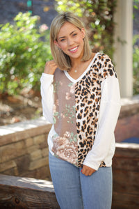 Wildflower Long Sleeve Pullover
