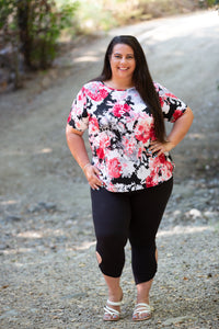 Time For Change Ruffled Lace Top