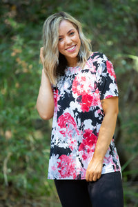 Time For Change Ruffled Lace Top
