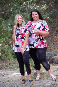 Time For Change Ruffled Lace Top